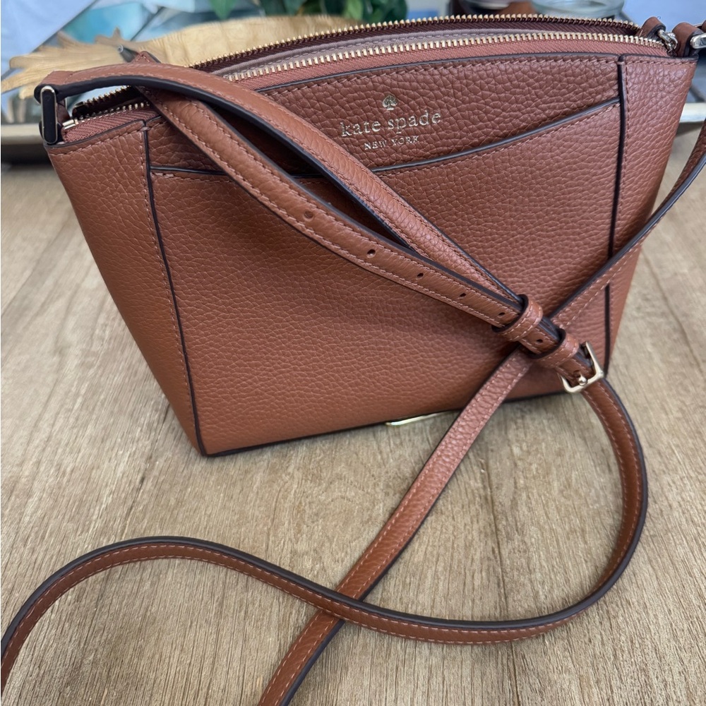 Kate Spade Monica crossbody bag gingerbread like new - Picture 3 of 13